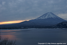 富士山〜夜明け by α700